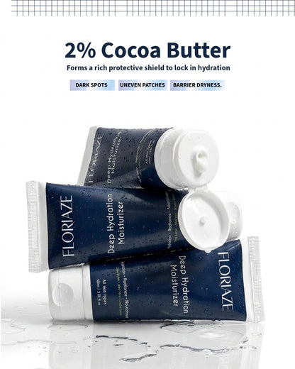 Deep Hydration Barrier-Repair Moisturizer with 2% Shea Butter & 5% Almond Oil – 100ml