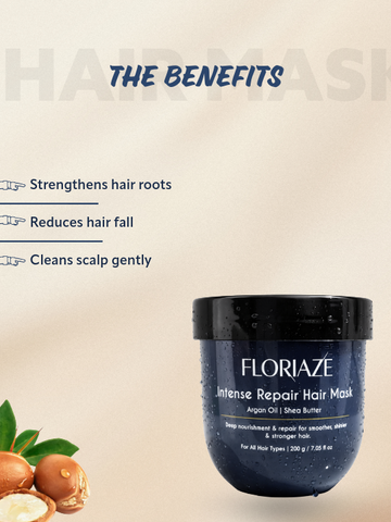 FLORIAZE Intense Repair Hair Mask (Argan Oil & Shea Butter)