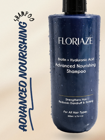 FLORIAZE Strengthening Shampoo (Biotin + Hyaluronic Acid)